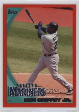 2010 Topps - [Base] - Factory Set Red #85 - Ken Griffey Jr. /299