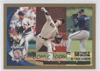 League Leaders - Chris Carpenter, Tim Lincecum, Jair Jurrjens #/2,010