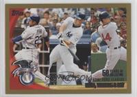 League Leaders - Carlos Pena, Mark Teixeira, Jason Bay [EX to NM] #/2…