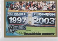 Franchise History - Florida Marlins #/2,010