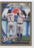 Checklist - Elvis Andrus, Ian Kinsler #/2,010