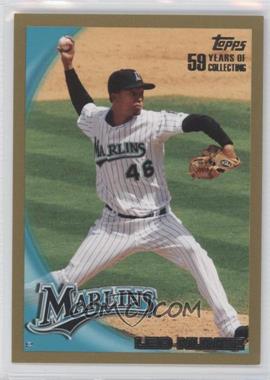 2010 Topps - [Base] - Gold #246 - Leo Nunez /2010