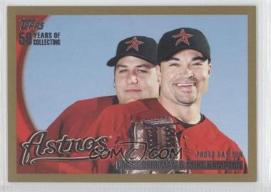 2010 Topps - [Base] - Gold #27 - Checklist - Lance Berkman, Mike Hampton /2010