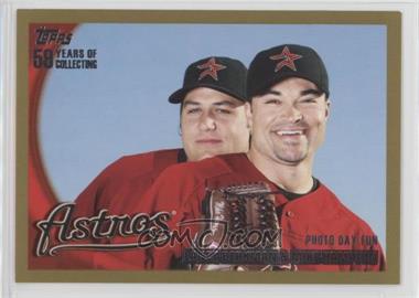 2010 Topps - [Base] - Gold #27 - Checklist - Lance Berkman, Mike Hampton /2010