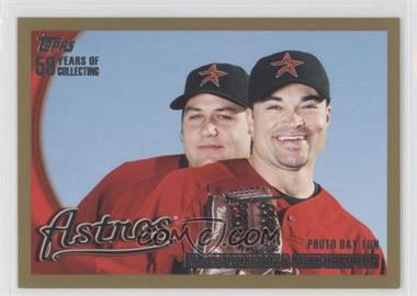 2010 Topps - [Base] - Gold #27 - Checklist - Lance Berkman, Mike Hampton /2010