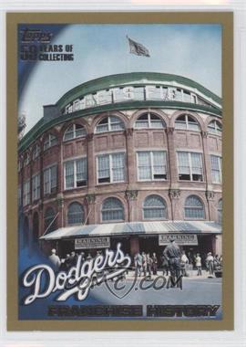 2010 Topps - [Base] - Gold #41 - Franchise History - Los Angeles Dodgers /2010