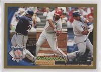 League Leaders - Prince Fielder, Ryan Howard, Albert Pujols #/2,010