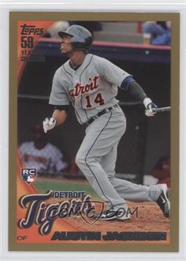 2010 Topps - [Base] - Gold #503 - Austin Jackson /2010