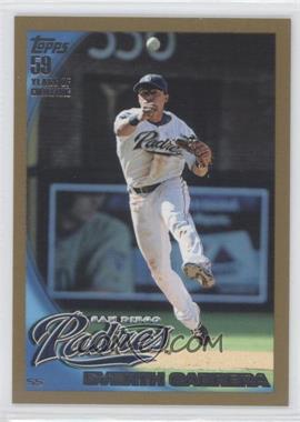 2010 Topps - [Base] - Gold #551 - Everth Cabrera /2010