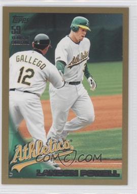 2010 Topps - [Base] - Gold #588 - Landon Powell /2010