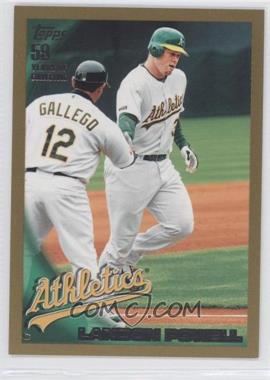 2010 Topps - [Base] - Gold #588 - Landon Powell /2010