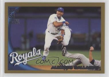 2010 Topps - [Base] - Gold #598 - Alberto Callaspo /2010