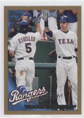 2010 Topps - [Base] - Gold #645 - Texas Rangers /2010