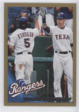 2010 Topps - [Base] - Gold #645 - Texas Rangers /2010