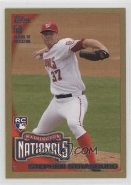 2010 Topps - [Base] - Gold #661 - Stephen Strasburg (Arm Back) /2010