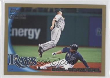 2010 Topps - [Base] - Gold #95 - Carl Crawford /2010