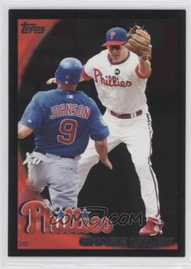 2010 Topps - [Base] - Wal-Mart Black #300 - Chase Utley