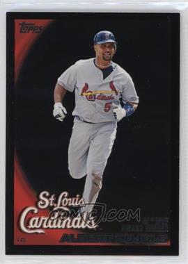 2010 Topps - [Base] - Wal-Mart Black #327 - Award Winner - Albert Pujols