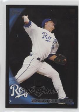 2010 Topps - [Base] - Wal-Mart Black #50 - Zack Greinke