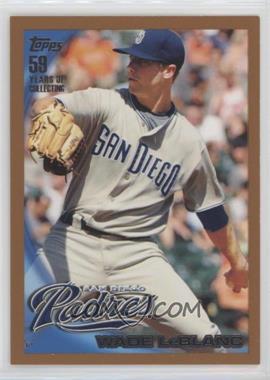 2010 Topps - [Base] - Wal-Mart Value Packs Copper #368 - Wade LeBlanc /399