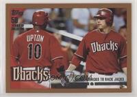 Checklist - Justin Upton, Mark Reynolds #/399