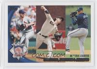 League Leaders - Chris Carpenter, Tim Lincecum, Jair Jurrjens