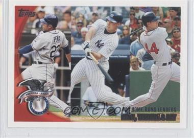 2010 Topps - [Base] #138 - League Leaders - Carlos Pena, Mark Teixeira, Jason Bay