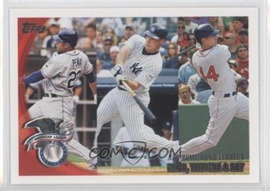 2010 Topps - [Base] #138 - League Leaders - Carlos Pena, Mark Teixeira, Jason Bay