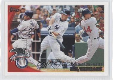 2010 Topps - [Base] #138 - League Leaders - Carlos Pena, Mark Teixeira, Jason Bay