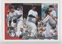 League Leaders - Felix Hernandez, C.C. Sabathia, Justin Verlander