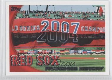 2010 Topps - [Base] #288 - Franchise History - Boston Red Sox