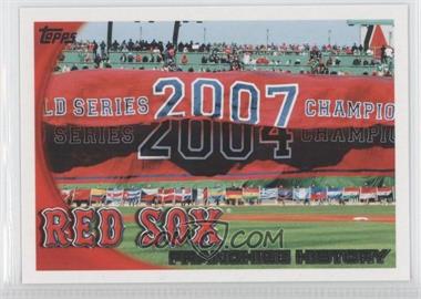 2010 Topps - [Base] #288 - Franchise History - Boston Red Sox