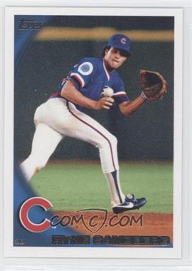 2010 Topps - [Base] #300.2 - SP - Legend Variation - Ryne Sandberg