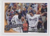 Checklist - Prince Fielder, Ryan Braun