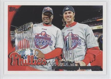 2010 Topps - [Base] #372 - Franchise History - Philadelphia Phillies