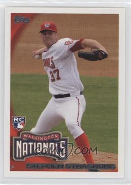 2010 Topps - [Base] #661.1 - Stephen Strasburg (Arm Back)