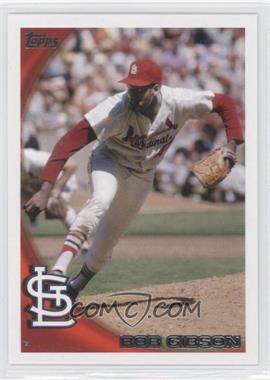 2010 Topps - [Base] #661.7 - SP - Legend Variation - Bob Gibson