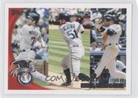 League Leaders - Joe Mauer, Ichiro Suzuki, Derek Jeter