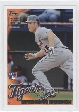 2010 Topps - Factory Set Holiday Rookie Bonus - Wal-Mart Platinum #RC9 - Brennan Boesch