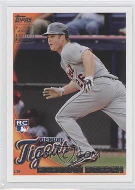 2010 Topps - Factory Set Holiday Rookie Bonus - Wal-Mart Platinum #RC9 - Brennan Boesch