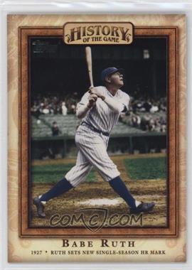 2010 Topps - History of the Game #HOTG10 - Babe Ruth