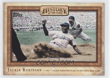 2010 Topps - History of the Game #HOTG15 - Jackie Robinson