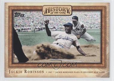 2010 Topps - History of the Game #HOTG15 - Jackie Robinson