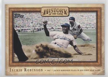 2010 Topps - History of the Game #HOTG15 - Jackie Robinson