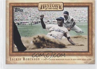 2010 Topps - History of the Game #HOTG15 - Jackie Robinson