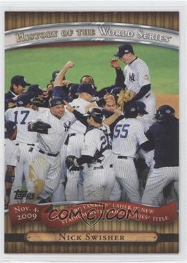 2010 Topps - History of the World Series #HWS25 - Nick Swisher