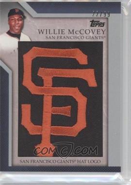 2010 Topps - Jumbo Packs Manufactured Hat Logo Relic #MHR-108 - Willie McCovey /99