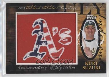 2010 Topps - Jumbo Packs Manufactured Hat Logo Relic #MHR-315 - Kurt Suzuki /99 [EX to NM]