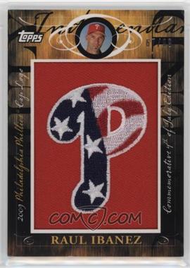 2010 Topps - Jumbo Packs Manufactured Hat Logo Relic #MHR-336 - Raul Ibanez /99 [EX to NM]