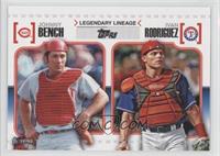 Ivan Rodriguez, Johnny Bench